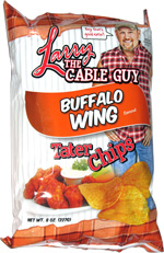 Larry the Cable Guy Buffalo Wing Tater Chips