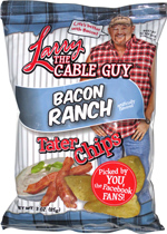 Larry the Cable Guy Bacon Ranch Tater Chips