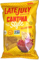 Late July Cantina Style Yellow Corn Tortilla Chips
