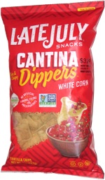 Late July Cantina Dippers White Corn