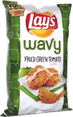 Lay's Wavy Fried Green Tomato