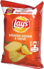 Lay's Flavor Swap Smoked Gouda & Chive