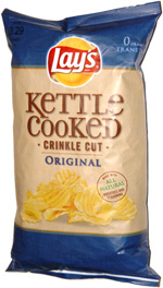 Lay's Kettle Cooked Crinkle Cut Original