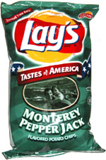Lay's Tastes of America Monterey Pepper Jack Potato Chips