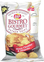 Lay's Bistro Gourmet Sharp Cheddar & Jalapeño Potato Chips