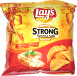 Lay's Strong холодец c хреном (Holodets with Horseradish)