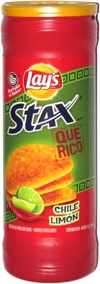 Lay's Stax Que Rico Chile Limón