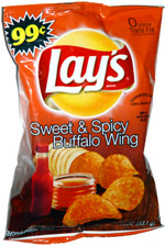 Lay's Sweet & Spicy Buffalo Wing