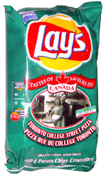 Lay's Tastes of Canada Toronto College Street Pizza