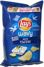 Lay's Wavy Greek Tzatziki