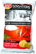 Lay's Sensations Sweet Chili & Sour Cream Kettle Cooked Potato Chips