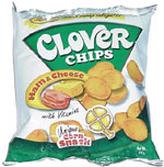 Clover Chips Ham & Cheese Unique Corn Snack