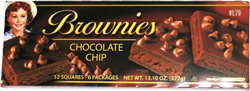 Little Debbie Chocolate Chip Brownies