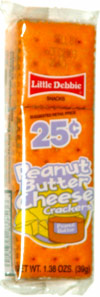 Little Debbie Peanut Butter Cheese Crackers