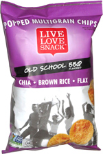 Live Love Snack Popped Multigrain Chips Old School BBQ