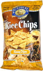Lundberg Rice Chips Honey Dijon