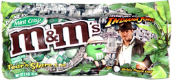 Mint Crisp M&M's Adventures of Indiana Jones