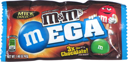 M&M's Mega 3X The Milk Chocolate Per Piece