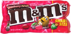 Strawberry Nut M&M's
