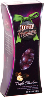 M&M's Premiums Triple Chocolate