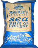 Mackie's of Scotland Sea Salt & Vinegar Flavor Potato Crisps
