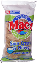 Mac's Sour Cream & Chives Pork Skins