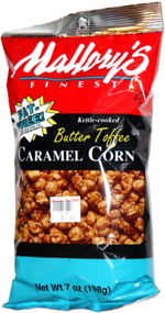 Mallory's Finest Kettle-Cooked Butter Toffee Caramel Corn