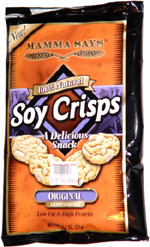 Mama Says 100% Natural Soy Crisps Original Lightly Salted