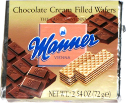 Manner Chocolate Cream Filed Wafers