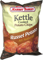 Market Basket Kettle Cooked Potato Chips Russet Potato