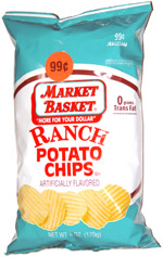 Market Basket Ranch Potato Chips