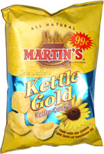 Martin's Sea Salted Kettle Gold Potato Chips
