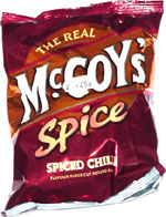 McCoy's Spiced Chilli Flavour Ridge Cut Potato Chips