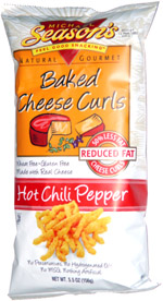 Michael Season's Baked Cheese Curls Hot Chili Pepper