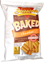 Michael Season's Baked Cheddar Multigrain Chips