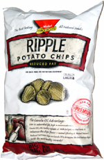 Michael Season's Ripple Potato Chips Reduced Fat