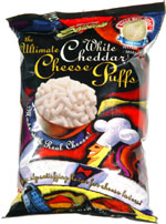 Michael Season's the Ultimate White Cheddar Cheese Puffs