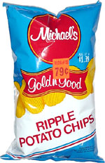 Michael's Gold n' Good Ripple Potato Chips