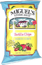 Miguel's Stowe Away White Corn Tortilla Chips