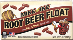 Mike and Ike Root Beer Float