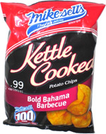Mike-sell's Kettle Cooked Potato Chips Bold Bahama Barbecue