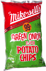 Mike-Sells Green Onion Flavor Potato Chips