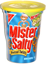Mister Salty Pretzel Twists