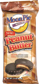 Moon Pie Peanut Butter Chocolate Cookie Sandwich