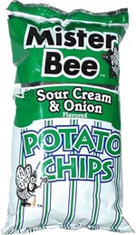 Mister Bee Sour Cream & Onion Potato Chips