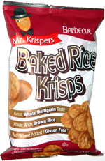 Mr. Krispers Baked Rice Krisps Barbecue