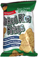 Mr. Krispers Sour Cream & Onion Baked Rice Krisps