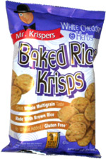 Mr. Krispers White Cheddar & Herbs Baked Rice Krisps