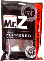 Mr. Z Peppered Premium Beef Jerky