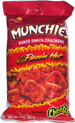 Munchies Baked Snack Crackers Flamin' Hot